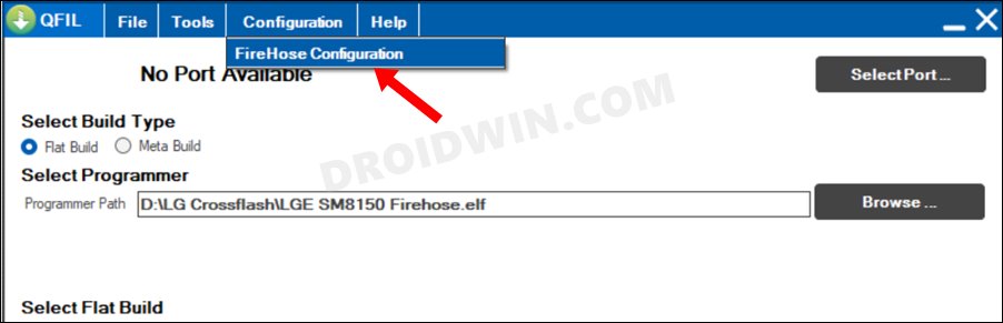 Backup Qualcomm Firmware via Firehose and QFIL Tool