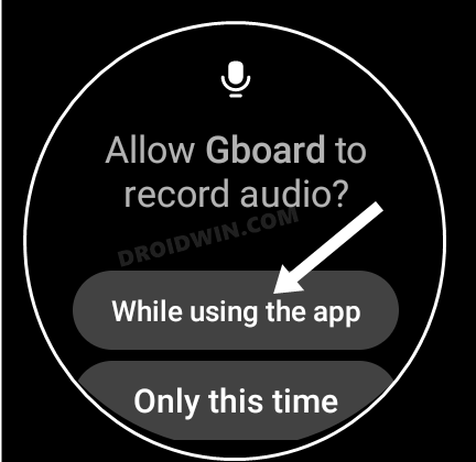 Galaxy Watch 4 Voice to Text Stuck on Initializing