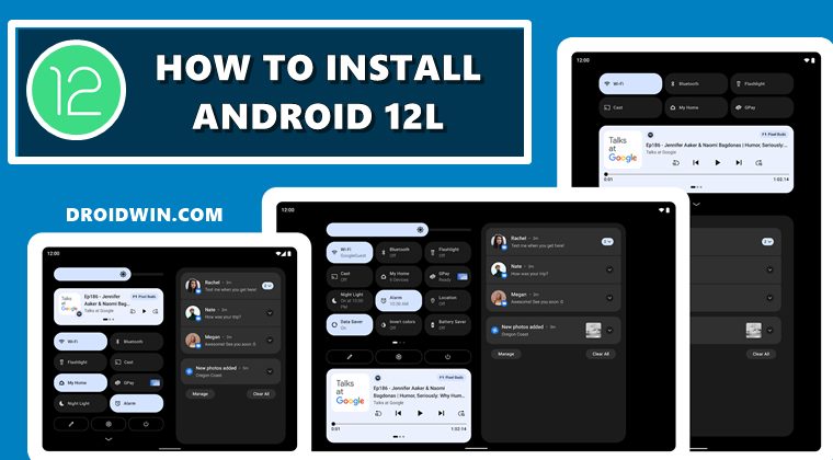 install android 12l