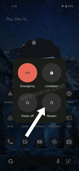Fix Screen Timeout not working in Android 12