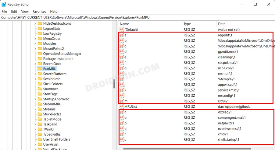 How to Delete Run Command History in Windows 11 - 97
