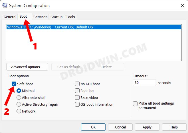 What is Safe Mode   How to Boot Windows 11 to Safe Mode   DroidWin - 9