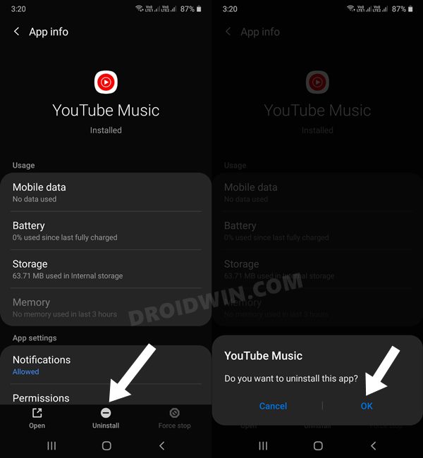 fix YouTube Music App Not Working Crashing