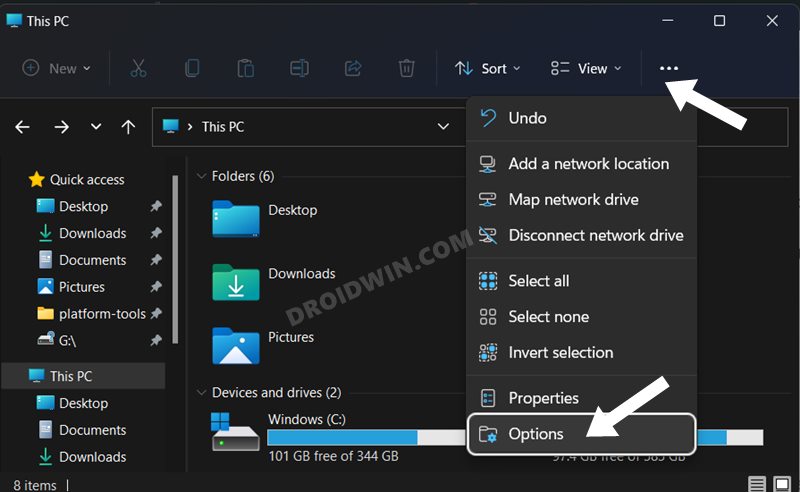 disable quick access in file explorer in windows 11