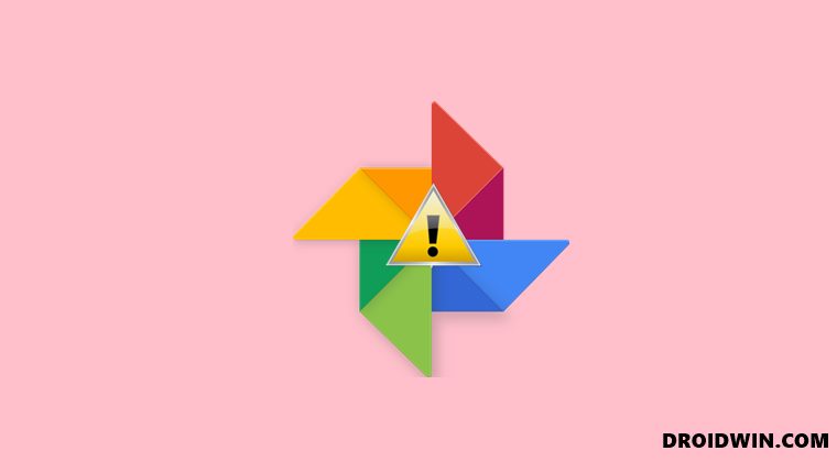 Google Photos Stuck on Setting up your Photo Library