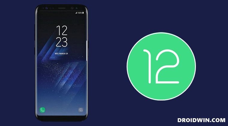 install android 12 galaxy s8 plus