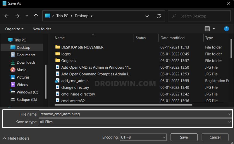 Add Open CMD as Admin in Windows 11 Right-Click Menu
