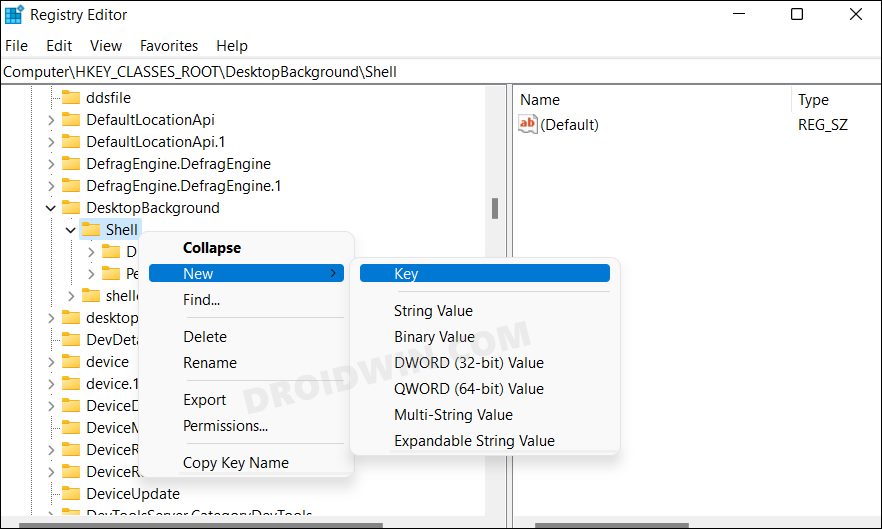 Add  Create Restore Point  in Windows 11 Right Click menu   DroidWin - 99