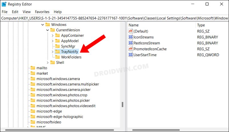 fix blank app icon in Windows 11.