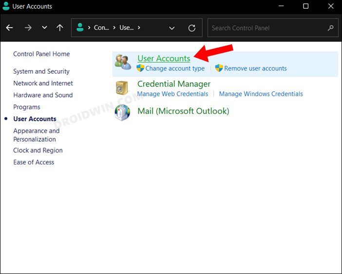 Disable User Account Control in Windows 11