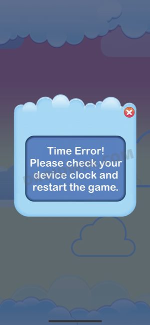 Disney Emoji Blitz Time Error