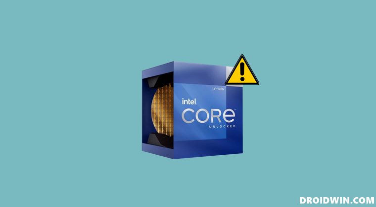 Game Crashing on 12th Gen Intel Core Processor