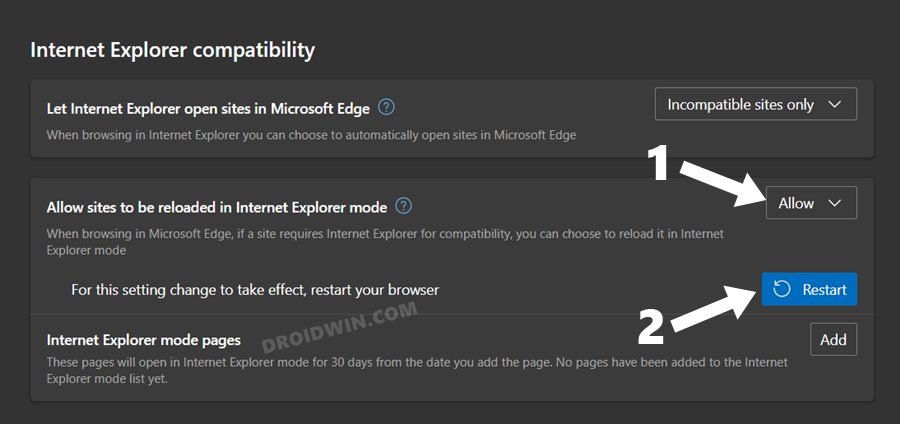Internet Explorer Mode in Microsoft Edge  How to Enable or Disable it - 62