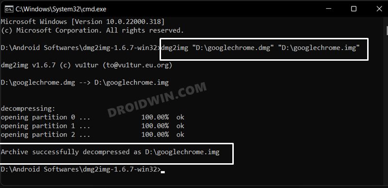how to convert dmg to iso windows