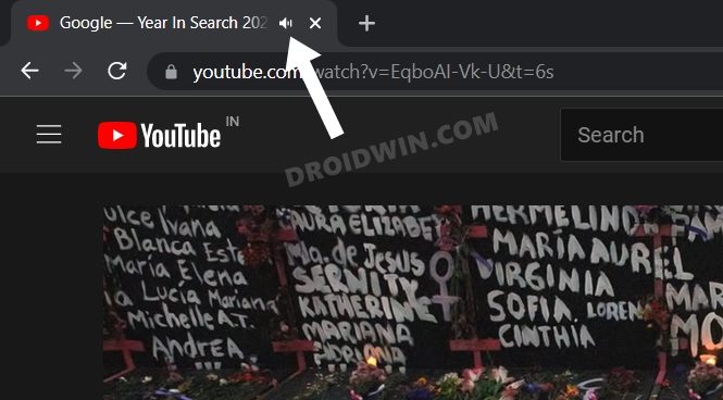 Enable Mute Tab icon in Chrome
