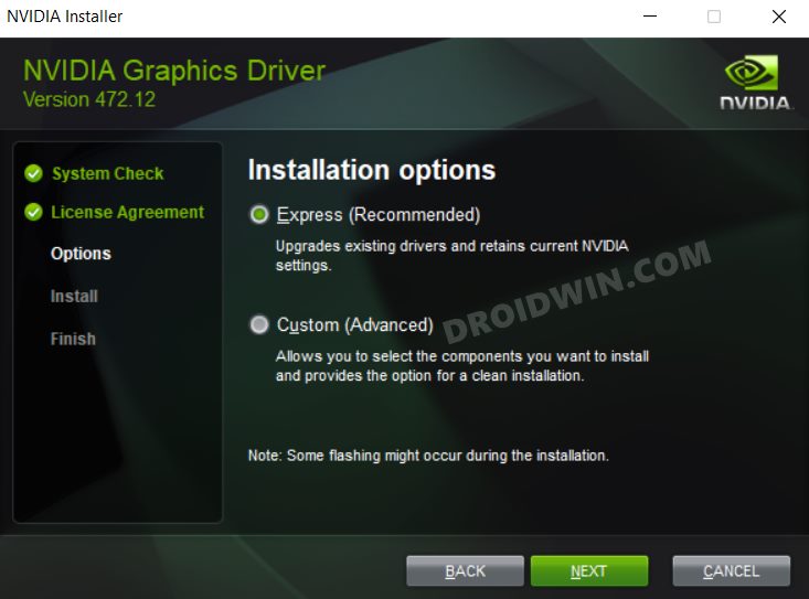 downgrade rollback nvidia gpu drivers windows 11