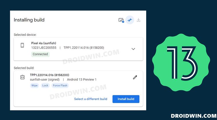 How to Install Android 13 via Android Flash Tool   DroidWin - 44