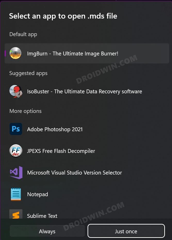 Enable New App Picker Windows 11