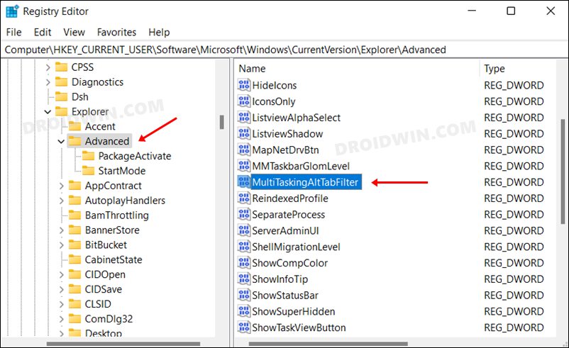 Disable Microsoft Edge Tabs in Alt Tab on Windows 11   DroidWin - 31