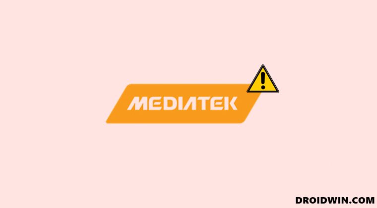 Remove Red State Warning in MediaTek