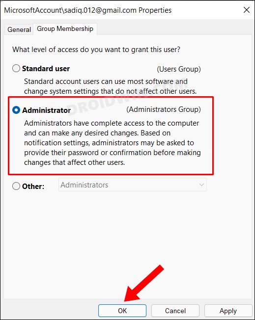 Yes Button Missing in User Account Control