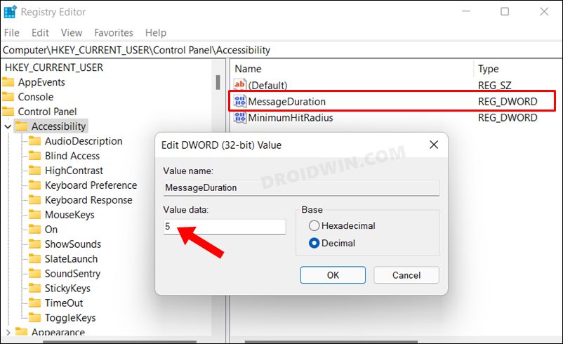 Change Windows 11 Notification Display Duration  3 Methods    DroidWin - 74