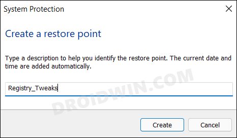 Backup Registry in Windows 11