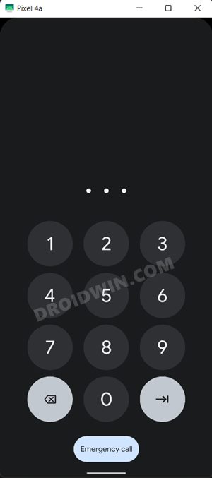 unlock android device via adb