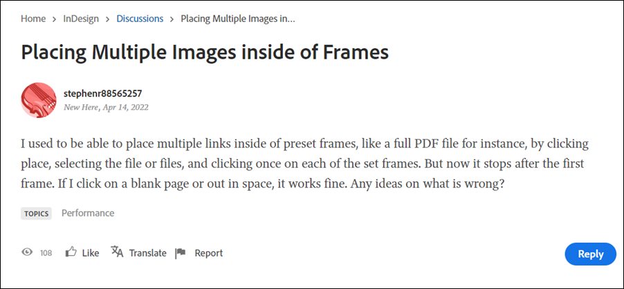 Cannot Import Multipage PDF files in Adobe InDesign  Fixed    DroidWin - 17