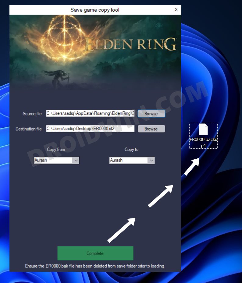 Elden Ring Failed to Load Save Data Error