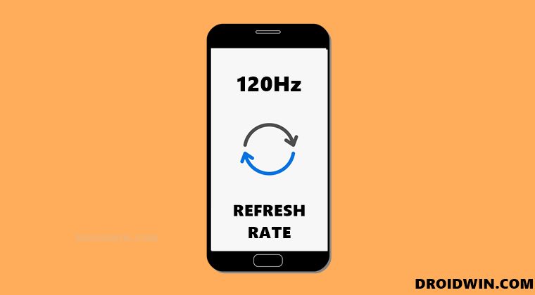 Force 120Hz Refresh Rate in android