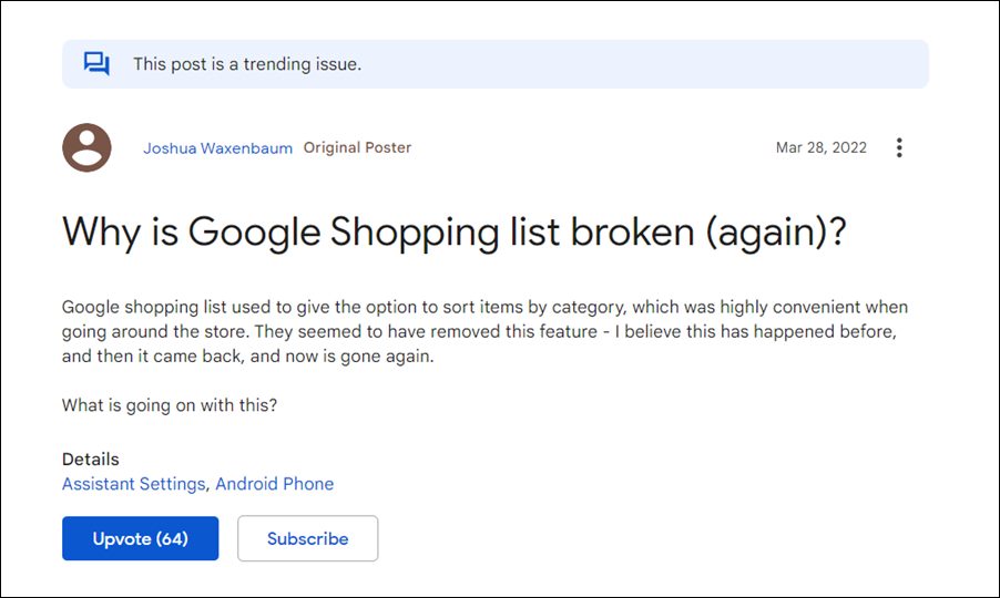 Google Assistant Shopping List Not Working  How to Fix - 74