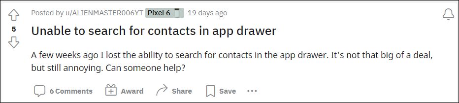 Google Pixel Launcher Universal Search Not Working
