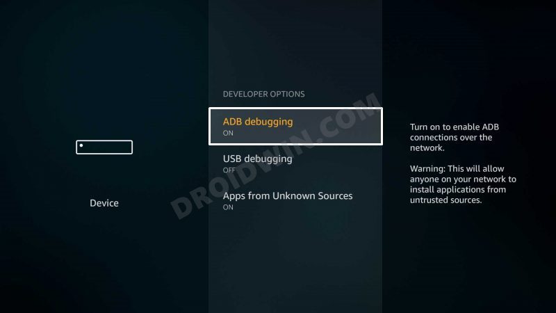 Install Wolf Launcher or any other Custom Launcher in Amazon Fire TV - 81