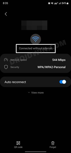 Galaxy S22 Ultra WiFi not working  Connected without Internet  Fix  - 3