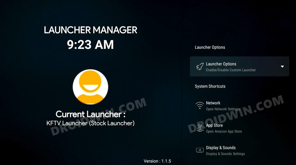 Install Wolf Launcher or any other Custom Launcher in Amazon Fire TV - 74