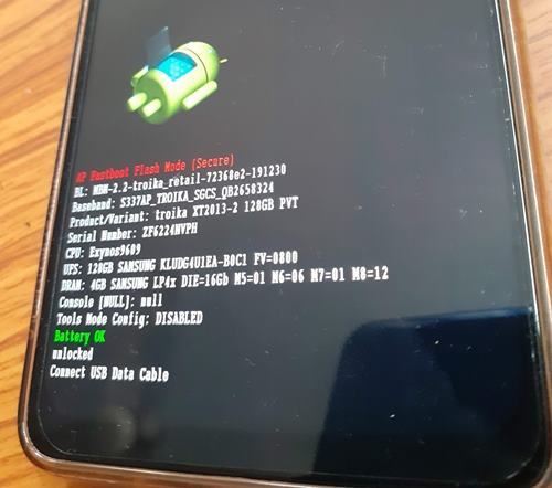 Install LineageOS 19 Moto Z3 Play