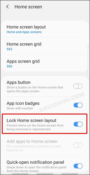 Apps Automatically Re-Arranging One UI 4 Home Screen