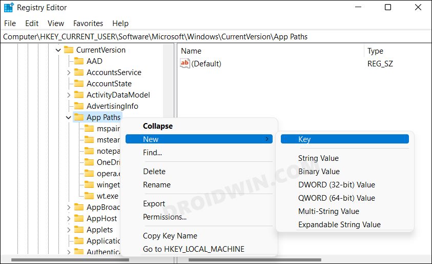 How to Edit or Create a New App Execution Alias in Windows 11 - 15