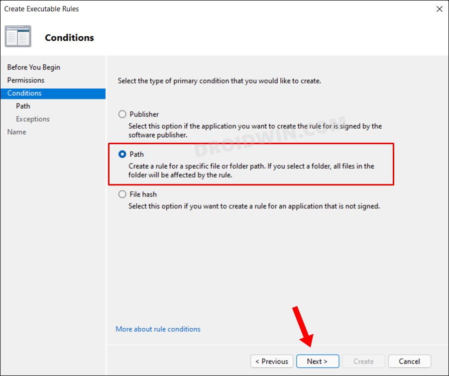 How to Block Files  Folders  Apps from being accessed in Windows 11 - 37