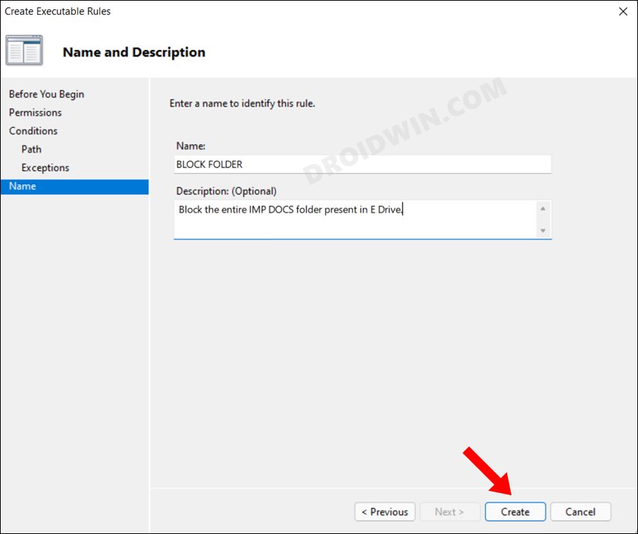 How to Block Files  Folders  Apps from being accessed in Windows 11 - 79