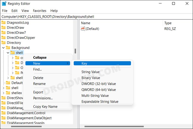 Add Website Shortcut in Windows 11 Right-Click Menu