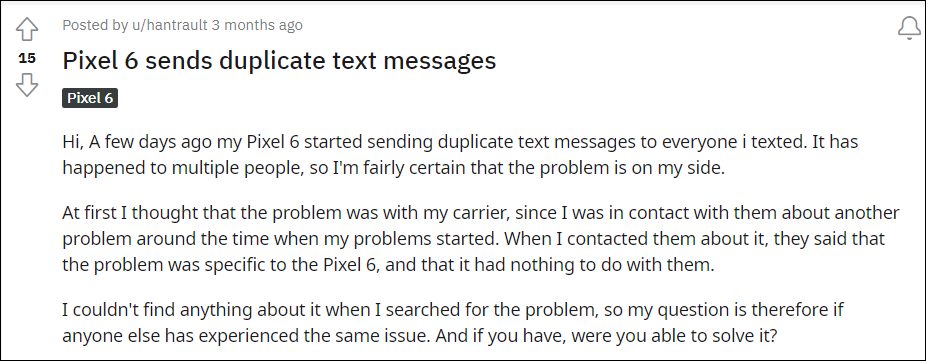 Android Devices Sending Duplicate Text Messages