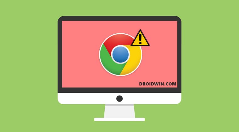 Chrome Helper Libnotify registration failed with code 9 on line 2835