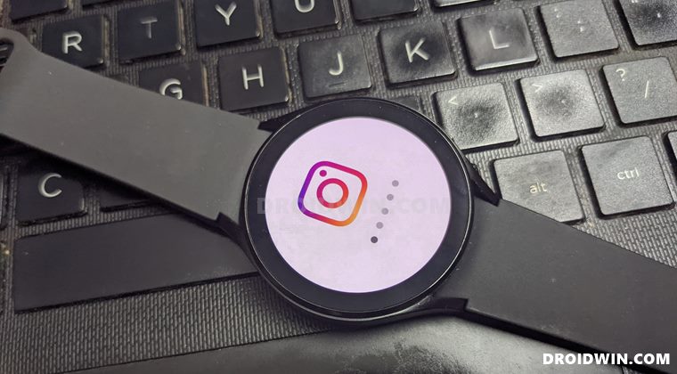 Install Instagram in Galaxy Watch 4