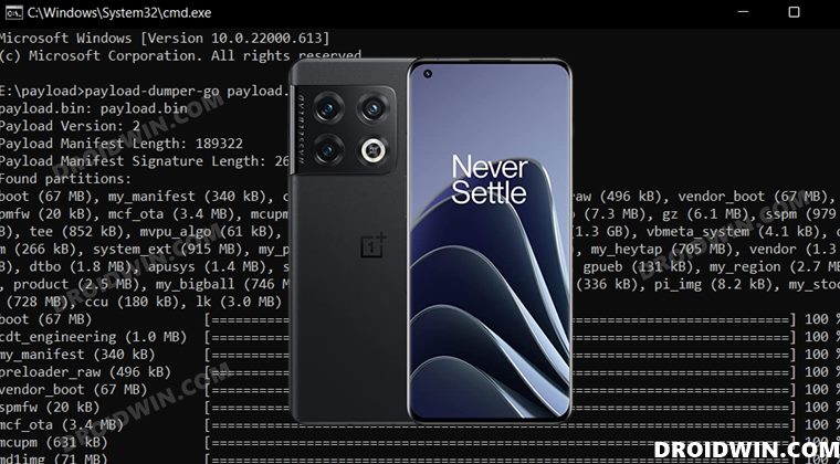 Unbrick OnePlus 10 Pro fastboot commands