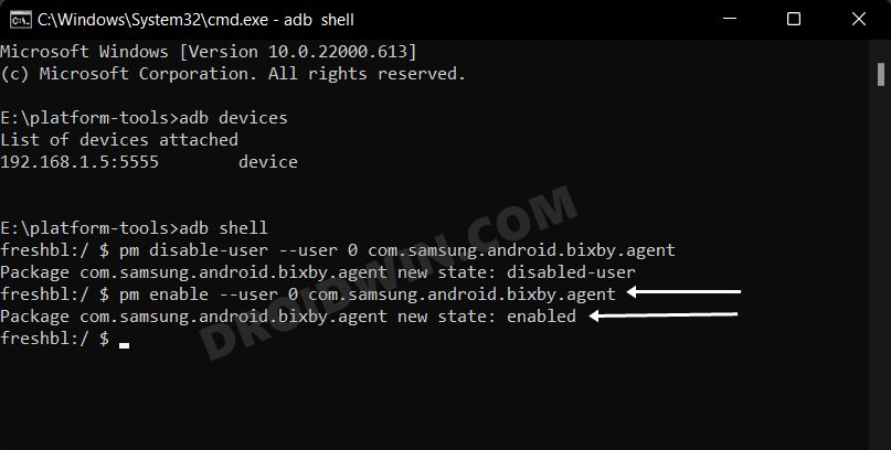 disable system apps galaxy watch 4