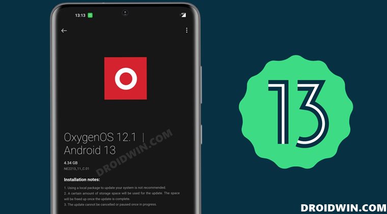 install android 13 oneplus 10 pro