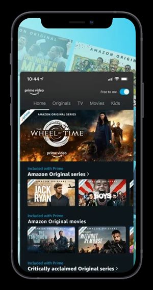 Amazon Prime Video App Rent and Buy options missing