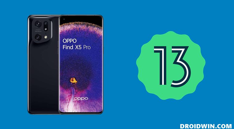 oppo find x5 pro android 13
